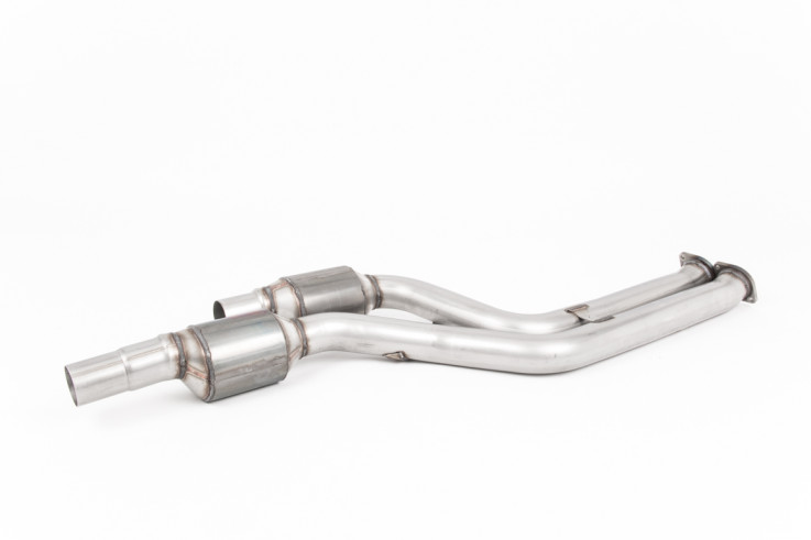 OPF/GPF bypass exhaust BMW M2 (F87) Competition Coupé Milltek Sport - hi-flow catalyst