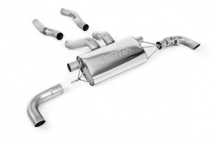 OPF-back exhaust BMW 2 M240i Coupe Milltek Sport - for OE trims / ECE