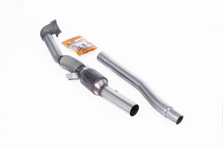 Downpipe kit VW Scirocco GT 2.0 TSI Milltek Sport - Napojení na origo Catback / S katalyzátorem