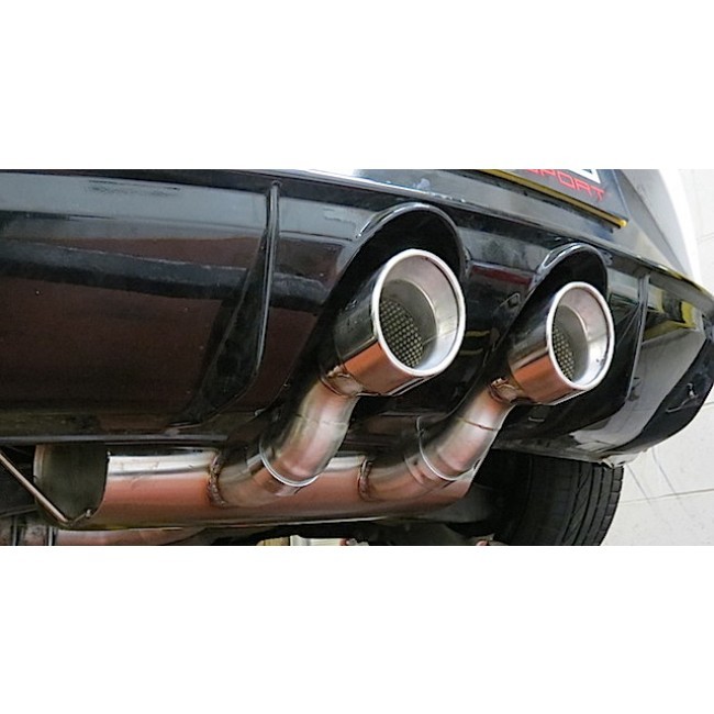 Tuningový - autoservis TP34 2.0 s Cobra a SEAT performance | TSI Sport Cupra Back R Autowerks koncovky obchod Cat (1P) výfuk Leon rezonátorem,