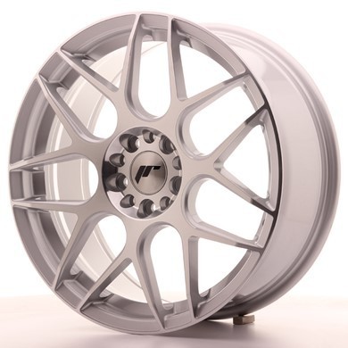 Japan Racing JR18 18x8,5 ET40 5x112/114,3 Silver Machined Alu kola