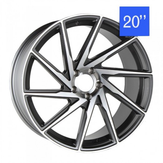 Stuttgart Wheels ST20 20x10 ET35 5x112 alu kola - stříbrné